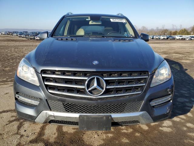 4JGDA5HBXDA204933 - 2013 MERCEDES-BENZ ML 350 4MATIC GRAY photo 5