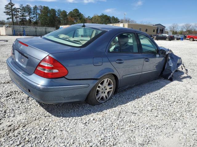 WDBUF65J24A451482 - 2004 MERCEDES-BENZ E 320 BLUE photo 3