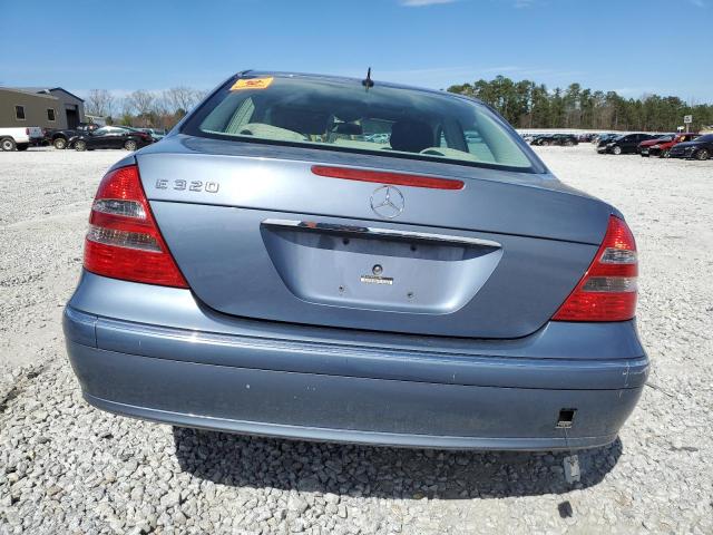 WDBUF65J24A451482 - 2004 MERCEDES-BENZ E 320 BLUE photo 6