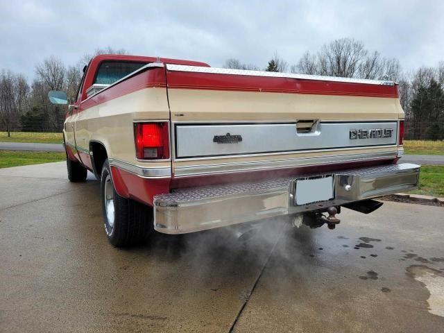 1GCDR14KXHS109722 - 1987 CHEVROLET R10 TWO TONE photo 3