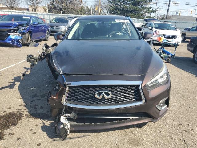 JN1EV7AP5JM354931 - 2018 INFINITI Q50 LUXE BROWN photo 5