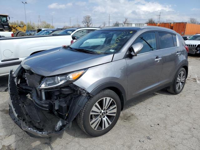 KNDPC3AC5G7849333 - 2016 KIA SPORTAGE EX GRAY photo 1