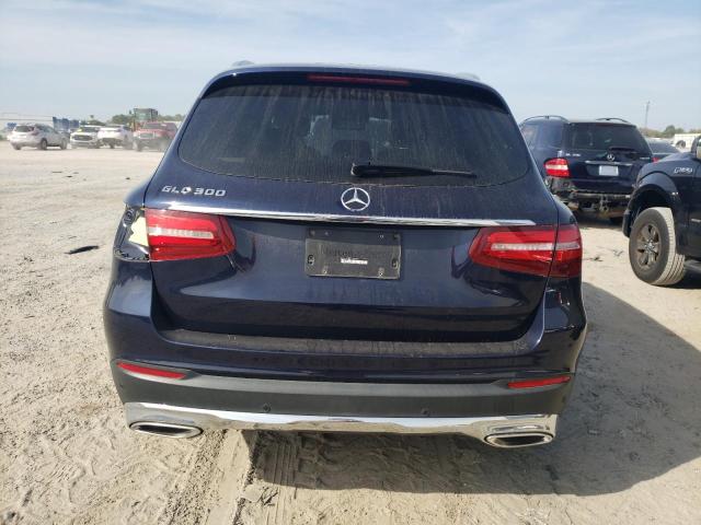 WDC0G4JB2JV107133 - 2018 MERCEDES-BENZ GLC 300 BLUE photo 6