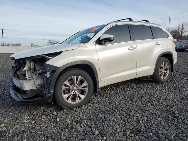 5TDJKRFH2ES058289 - 2014 TOYOTA HIGHLANDER XLE 白色 照片 1