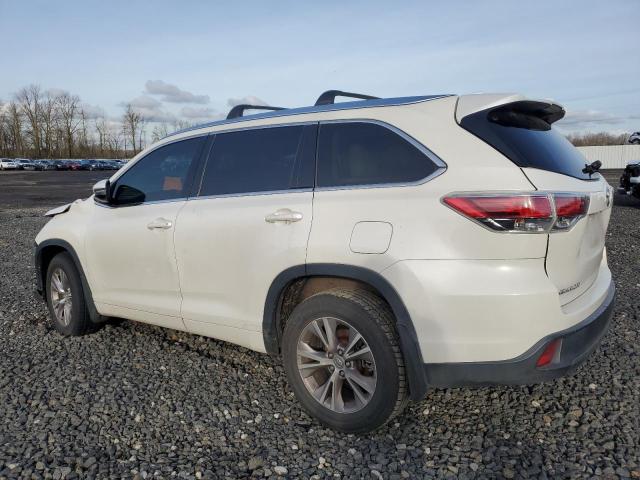 5TDJKRFH2ES058289 - 2014 TOYOTA HIGHLANDER XLE 白色 照片 2