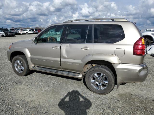 JTJBT20X050074502 - 2005 LEXUS GX 470 GOLD photo 2