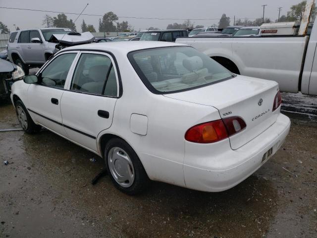 2T1BR12E5YC324897 - 2000 TOYOTA COROLLA VE WHITE photo 2