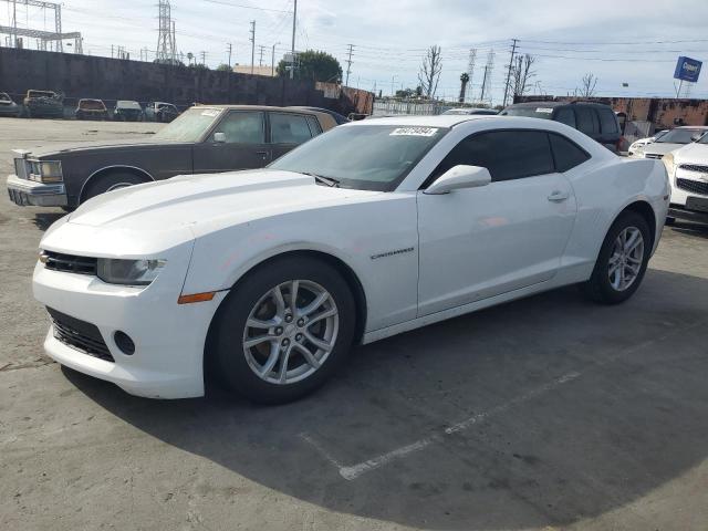 2G1FE1E38E9165191 - 2014 CHEVROLET CAMARO LS WHITE photo 1