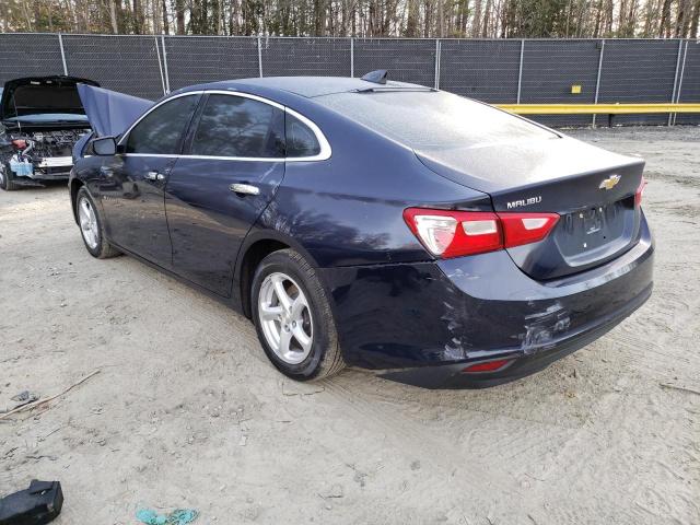 1G1ZB5ST5JF190584 - 2018 CHEVROLET MALIBU LS BLUE photo 2