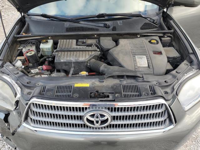 JTEBW3EH0A2046257 - 2010 TOYOTA HIGHLANDER HYBRID GRAY photo 12