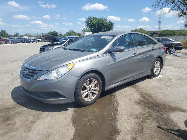 5NPEB4AC9EH885423 - 2014 HYUNDAI SONATA GLS GRAY photo 1