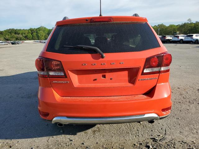 3C4PDCGG6JT515497 - 2018 DODGE JOURNEY CROSSROAD ORANGE photo 6