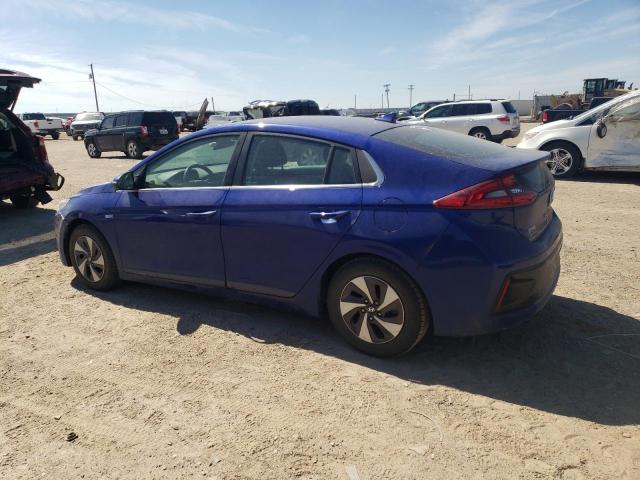 KMHC75LCXKU119855 - 2019 HYUNDAI IONIQ SEL BLUE photo 2