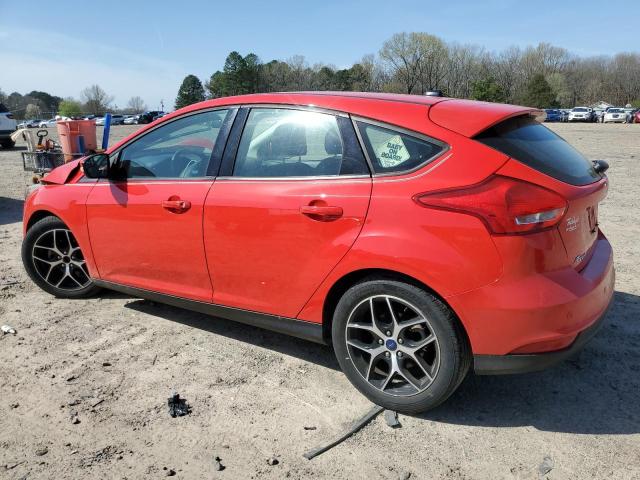 1FADP3M26HL224917 - 2017 FORD FOCUS SEL RED photo 2
