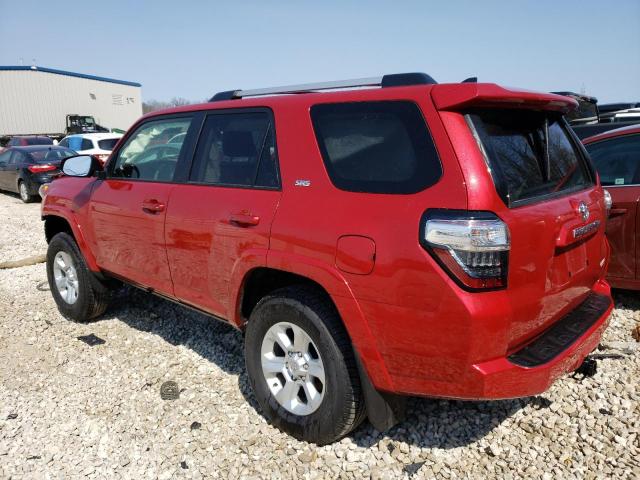 JTENU5JR3N6056910 - 2022 TOYOTA 4RUNNER SR5/SR5 PREMIUM 红色 照片 2