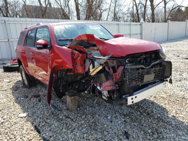 JTENU5JR3N6056910 - 2022 TOYOTA 4RUNNER SR5/SR5 PREMIUM 红色 照片 4