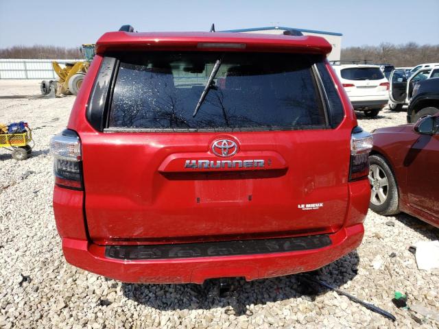 JTENU5JR3N6056910 - 2022 TOYOTA 4RUNNER SR5/SR5 PREMIUM 红色 照片 6