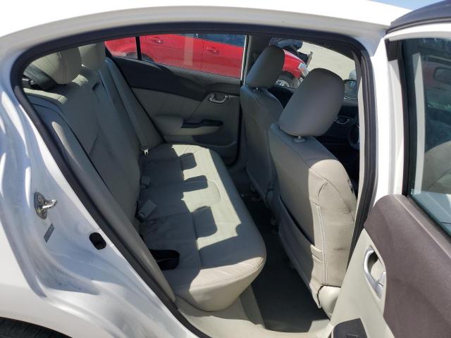 2HGFB2F95CH513963 - 2012 HONDA CIVIC EXL თეთრი ფოტო 10