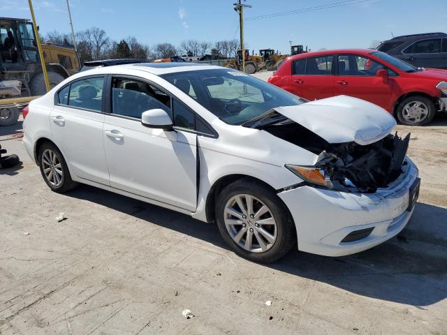 2HGFB2F95CH513963 - 2012 HONDA CIVIC EXL WHITE photo 4