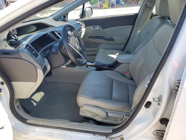 2HGFB2F95CH513963 - 2012 HONDA CIVIC EXL თეთრი ფოტო 7