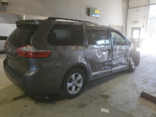 5TDKZ3DCXHS877771 - 2017 TOYOTA SIENNA LE GRAY photo 3