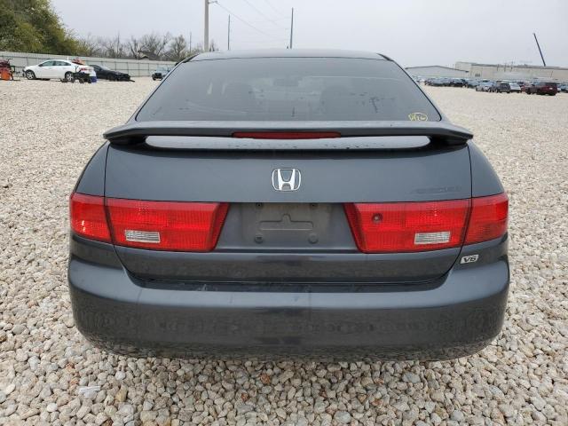 1HGCM66365A042830 - 2005 HONDA ACCORD LX BLUE photo 6