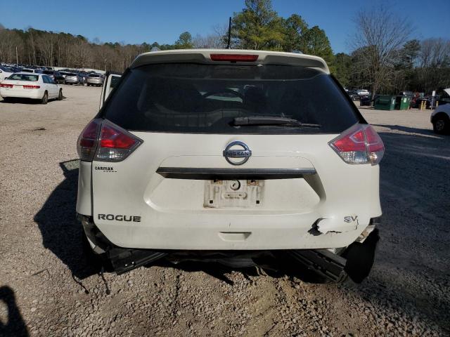 5N1AT2MT0FC784811 - 2015 NISSAN ROGUE S WHITE photo 6