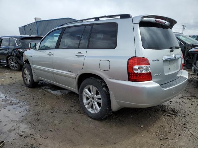 JTEEW21A460031859 - 2006 TOYOTA HIGHLANDER HYBRID SILVER photo 2