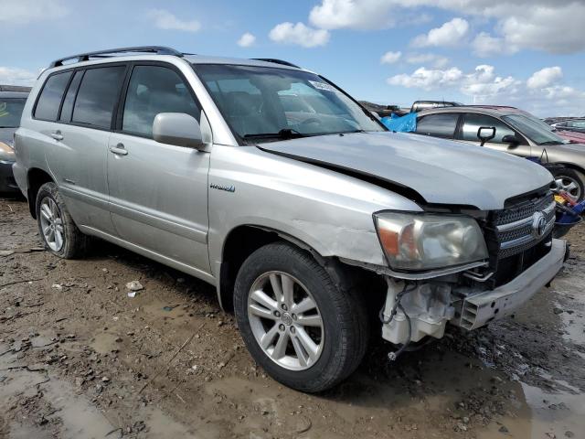 JTEEW21A460031859 - 2006 TOYOTA HIGHLANDER HYBRID SILVER photo 4