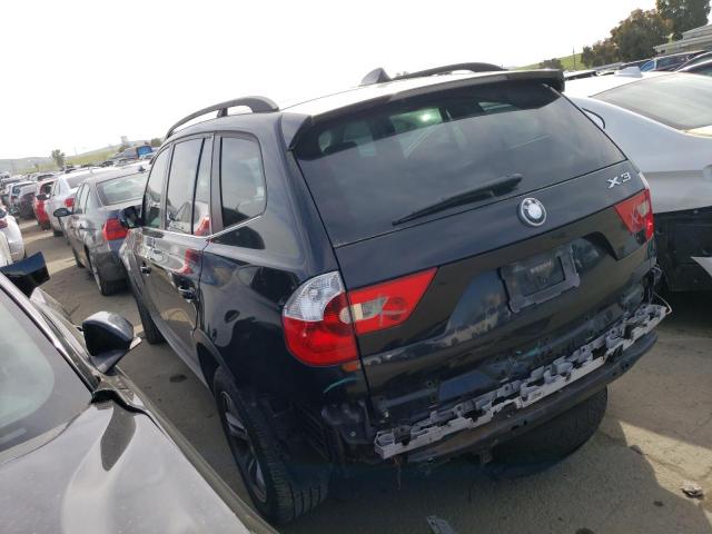 WBXPA93466WD34396 - 2006 BMW X3 3.0I BLACK photo 2