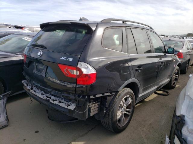 WBXPA93466WD34396 - 2006 BMW X3 3.0I BLACK photo 3