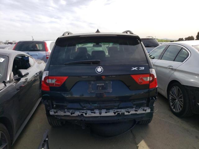 WBXPA93466WD34396 - 2006 BMW X3 3.0I BLACK photo 6