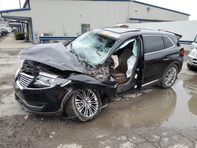 2LMTJ8LR3GBL58950 - 2016 LINCOLN MKX RESERVE შავი ფოტო 1