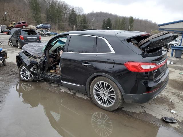 2LMTJ8LR3GBL58950 - 2016 LINCOLN MKX RESERVE BLACK photo 2