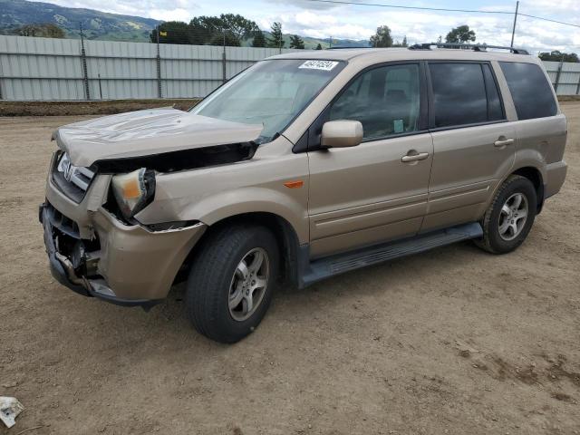 5FNYF28506B008901 - 2006 HONDA PILOT EX TAN photo 1