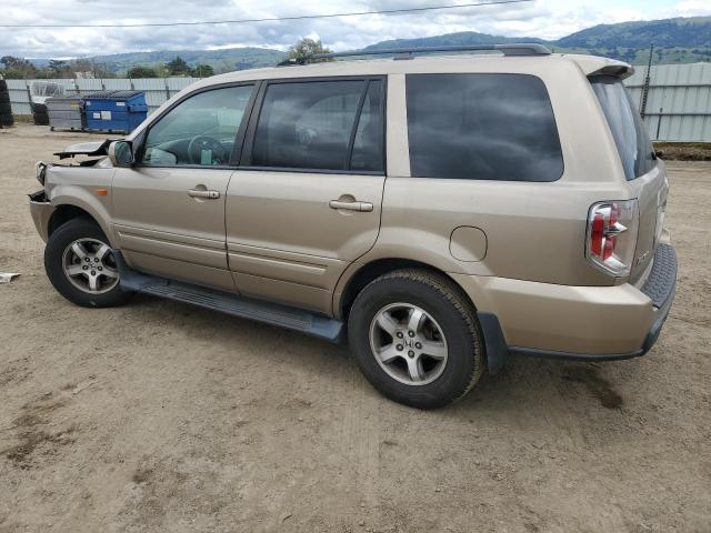 5FNYF28506B008901 - 2006 HONDA PILOT EX TAN photo 2