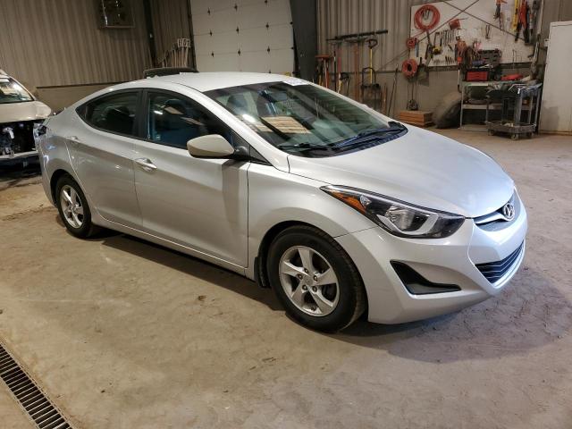 KMHDH4AE4FU329938 - 2015 HYUNDAI ELANTRA SE SILVER photo 4