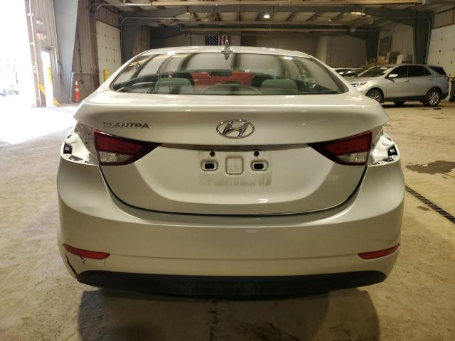 KMHDH4AE4FU329938 - 2015 HYUNDAI ELANTRA SE SILVER photo 6