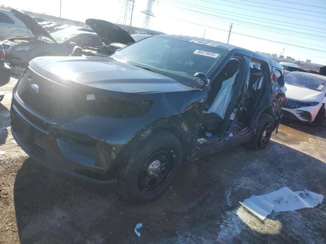 1FM5K8AB7NGB49160 - 2022 FORD EXPLORER POLICE INTERCEPTOR 黑色 照片 1
