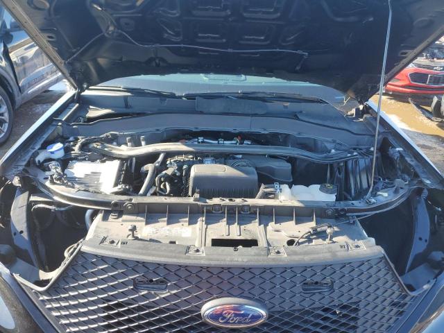 1FM5K8AB7NGB49160 - 2022 FORD EXPLORER POLICE INTERCEPTOR 黑色 照片 12