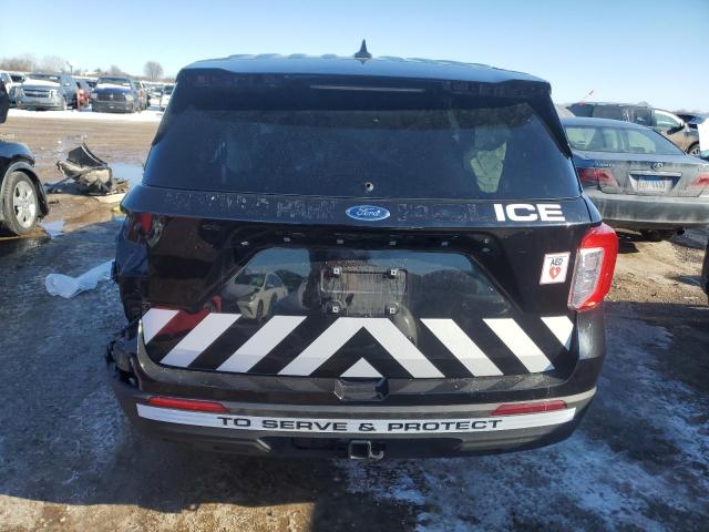 1FM5K8AB7NGB49160 - 2022 FORD EXPLORER POLICE INTERCEPTOR 黑色 照片 6