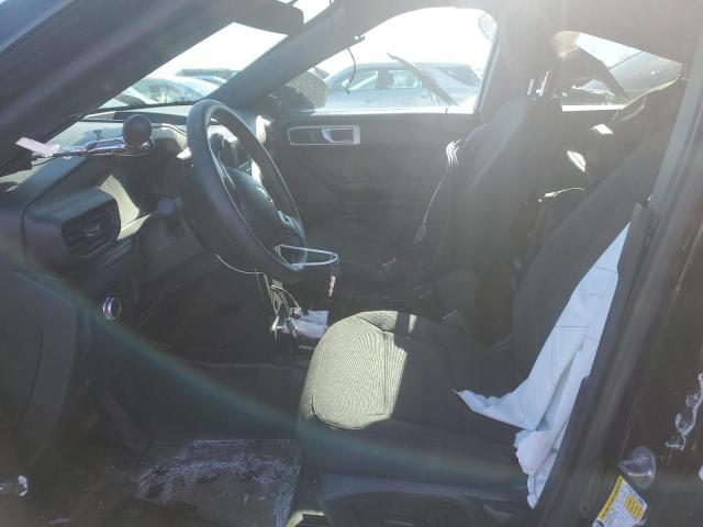 1FM5K8AB7NGB49160 - 2022 FORD EXPLORER POLICE INTERCEPTOR 黑色 照片 7