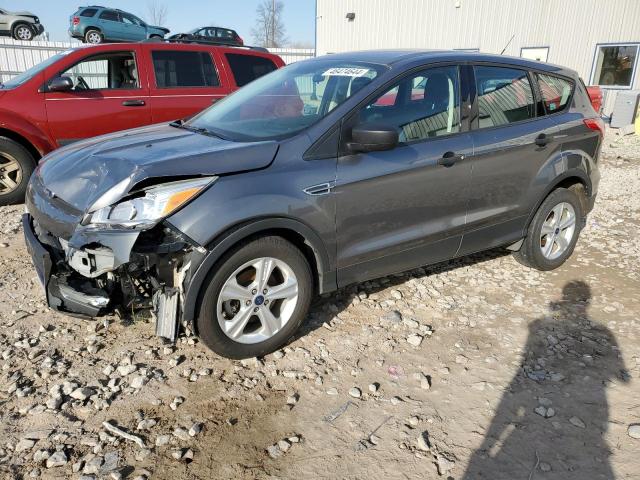 1FMCU0F73EUE48640 - 2014 FORD ESCAPE S GRAY photo 1