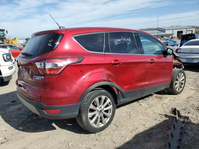 1FMCU9J90HUA63943 - 2017 FORD ESCAPE TITANIUM BURGUNDY photo 3