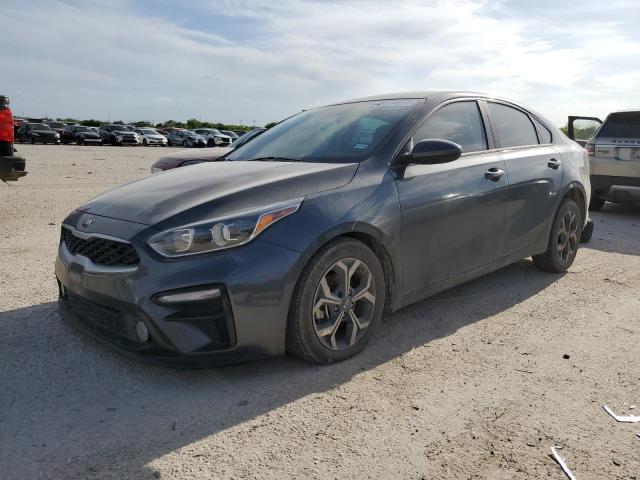 3KPF24AD2ME387628 - 2021 KIA FORTE FE GRAY photo 1