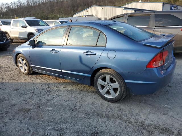 1HGFA16857L001665 - 2007 HONDA CIVIC EX BLUE photo 2