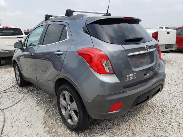 KL4CJBSBXEB608702 - 2014 BUICK ENCORE CONVENIENCE GRAY photo 3