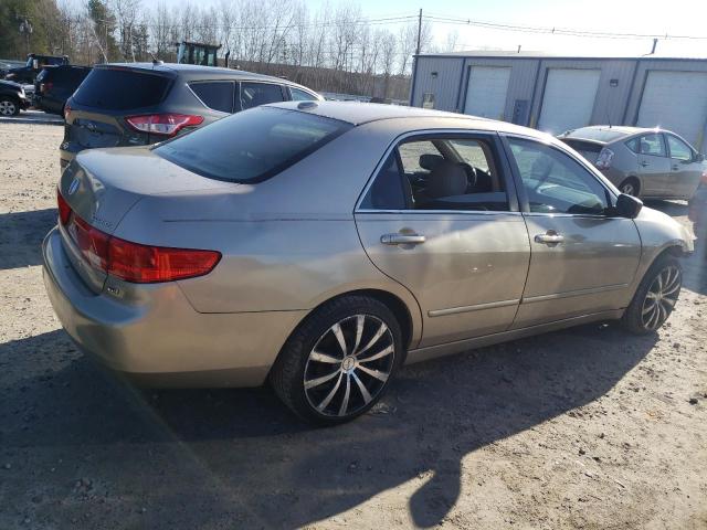 1HGCM66585A009345 - 2005 HONDA ACCORD EX BEIGE photo 3