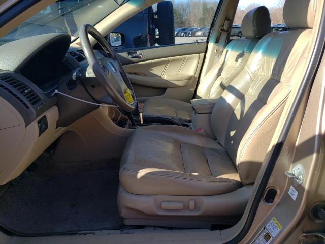 1HGCM66585A009345 - 2005 HONDA ACCORD EX BEIGE photo 7