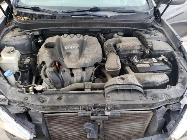 5NPEB4AC1DH724689 - 2013 HYUNDAI SONATA GLS GRAY photo 11